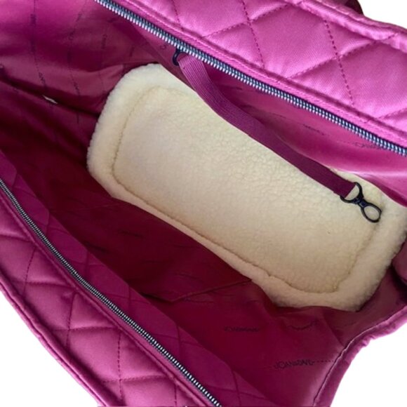 Joan and David Quilted Pet Carrier 20" Purple - Picture 6 of 8